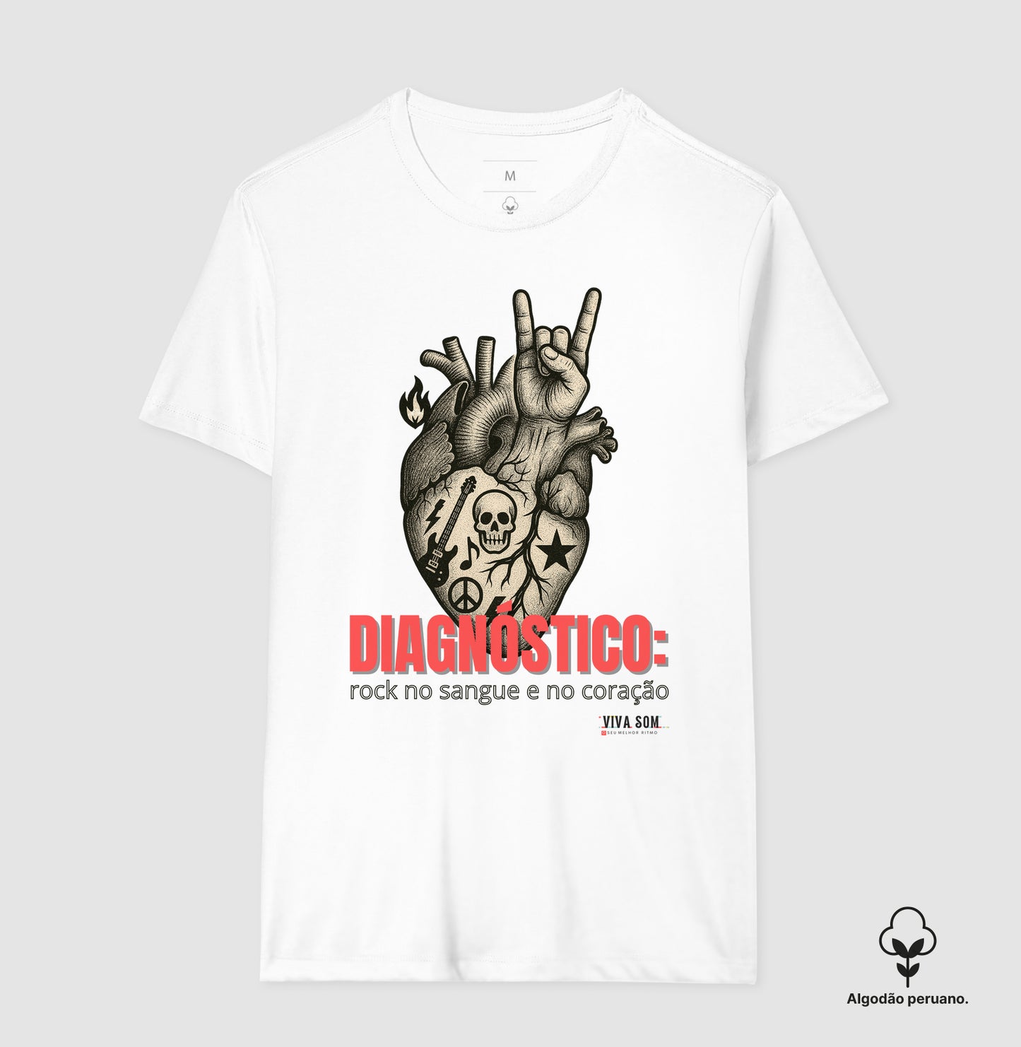 Médico: o diagnóstico - Camiseta e Baby Look Algodão Peruano