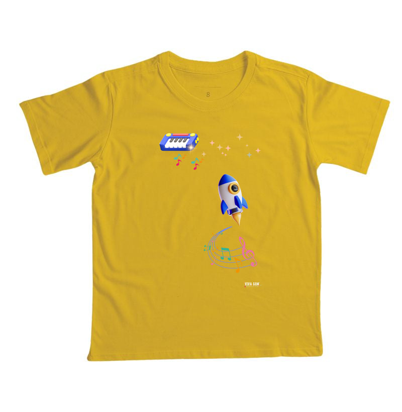 Voando feito foquete_ camiseta infantil 497146