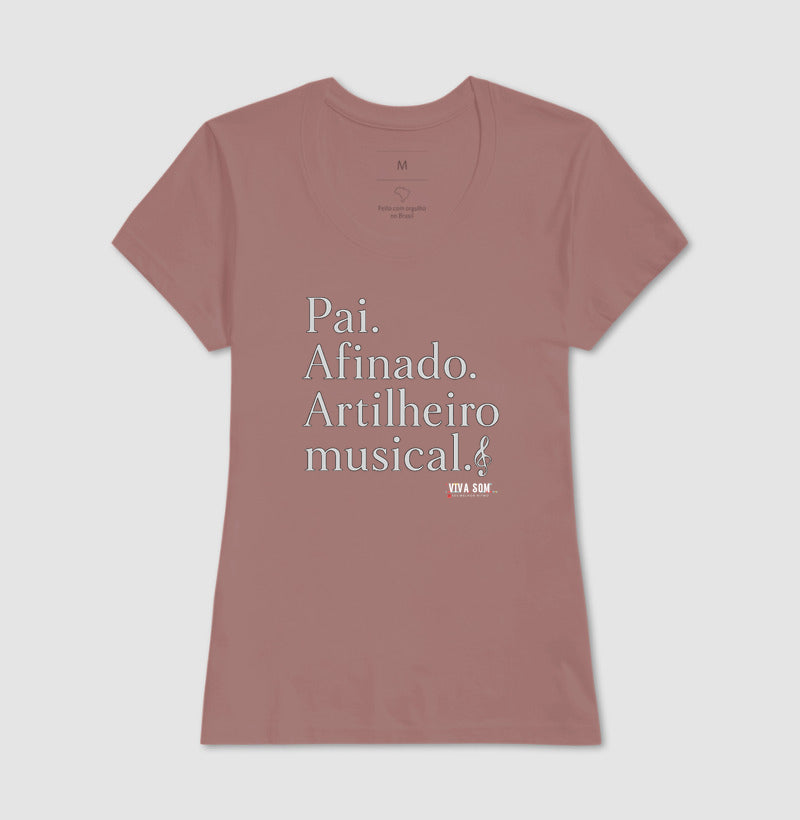 Pai Afinado - Masculina (camiseta) e Feminina (baby look) - Confort