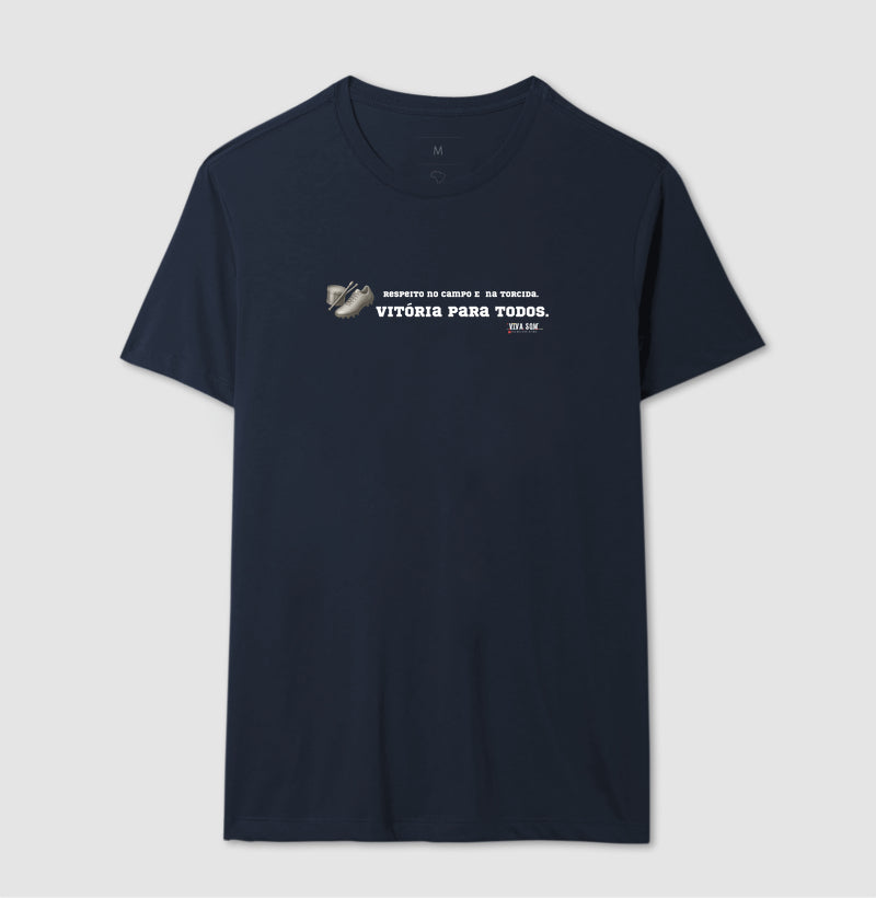 Futebol - Vitória para todos - Camiseta Masculina(clássica) Feminina (baby look)