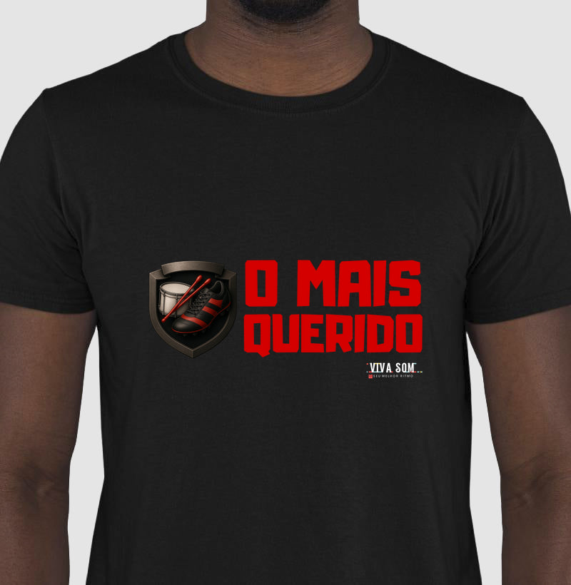 Futebol - O mais querido (central) _ Masculina (camiseta) e Feminina (baby look) - Confort