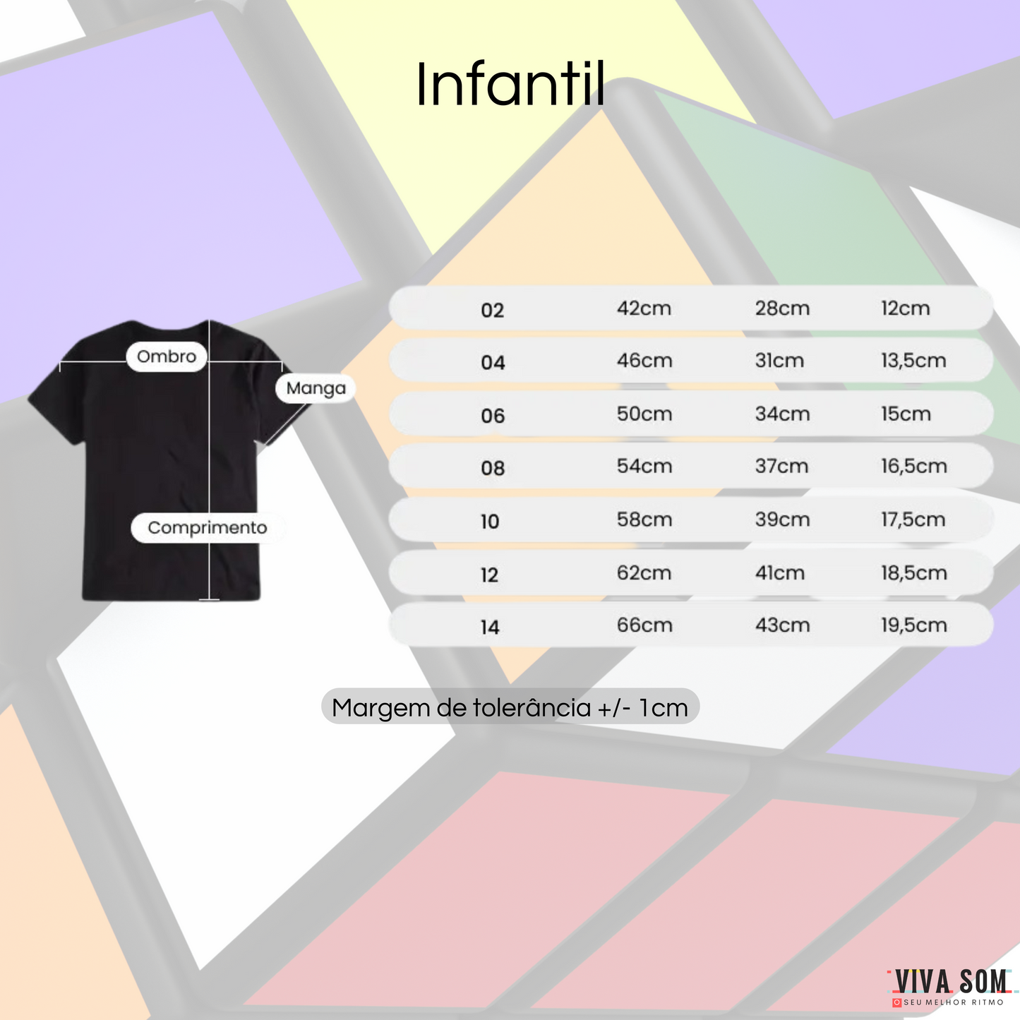 O pensamento colorido - Camiseta infantil 497146