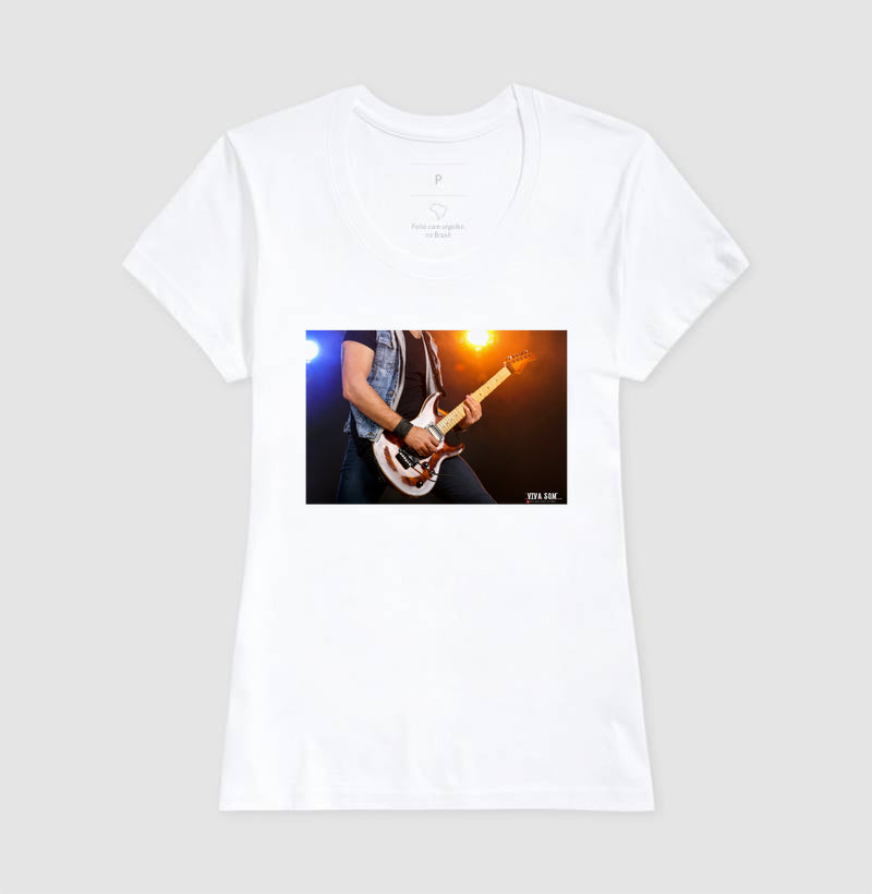 Rock: Tocar Guitarra - Camisa Confort Masculina e feminina