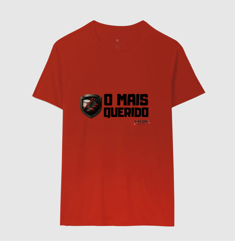 Futebol - O mais querido (central) _ Masculina (camiseta) e Feminina (baby look) - Confort