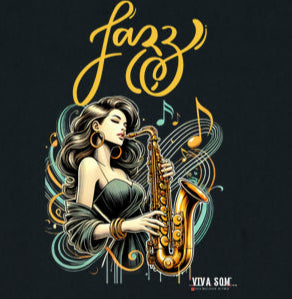 Jazz e Sax - Regata Unissex