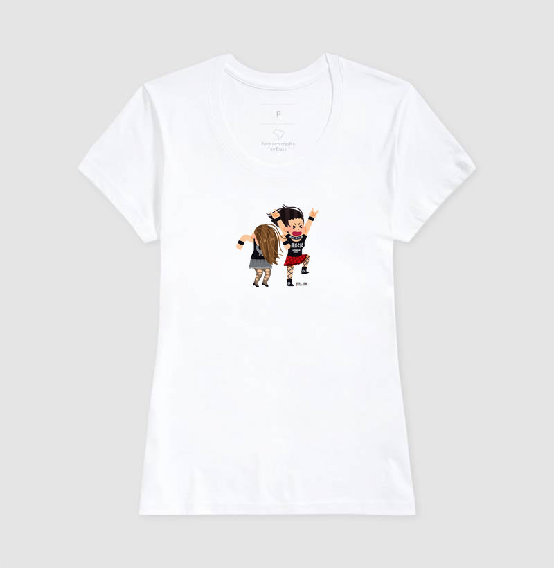 Rock: Divertido - Camisa Confort Masculina e Feminina