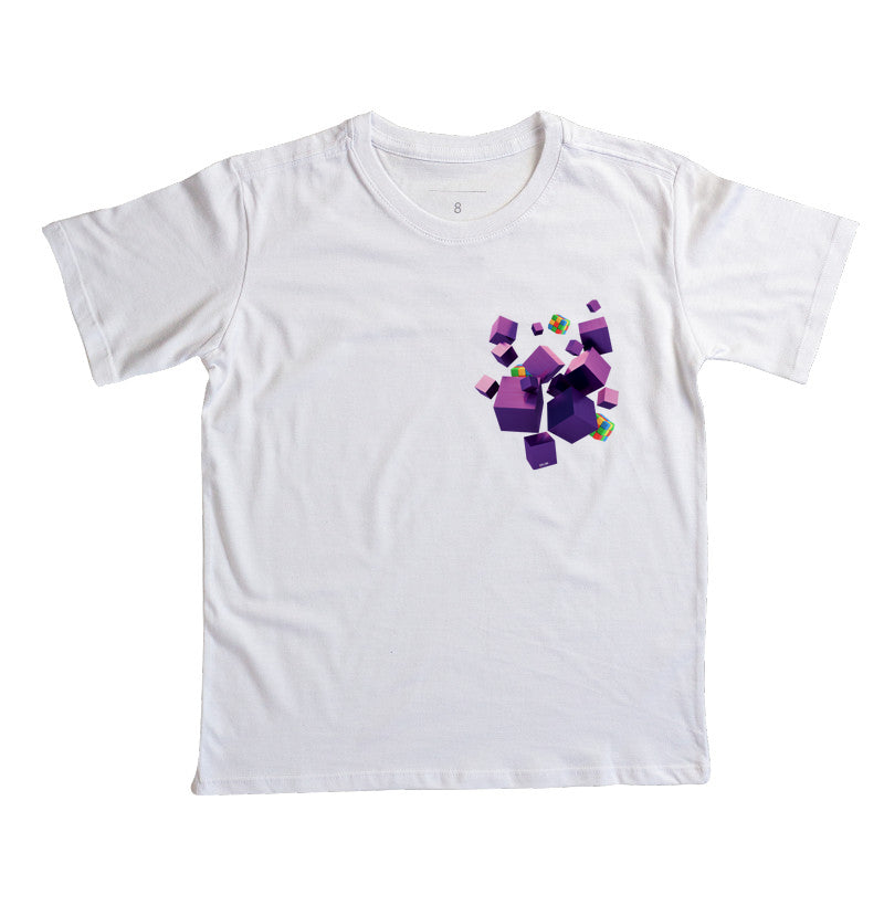 Os Cubos - Camiseta Infantil
