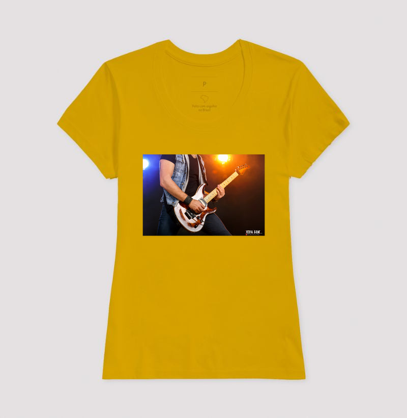 Rock: Tocar Guitarra - Camisa Confort Masculina e feminina 497146