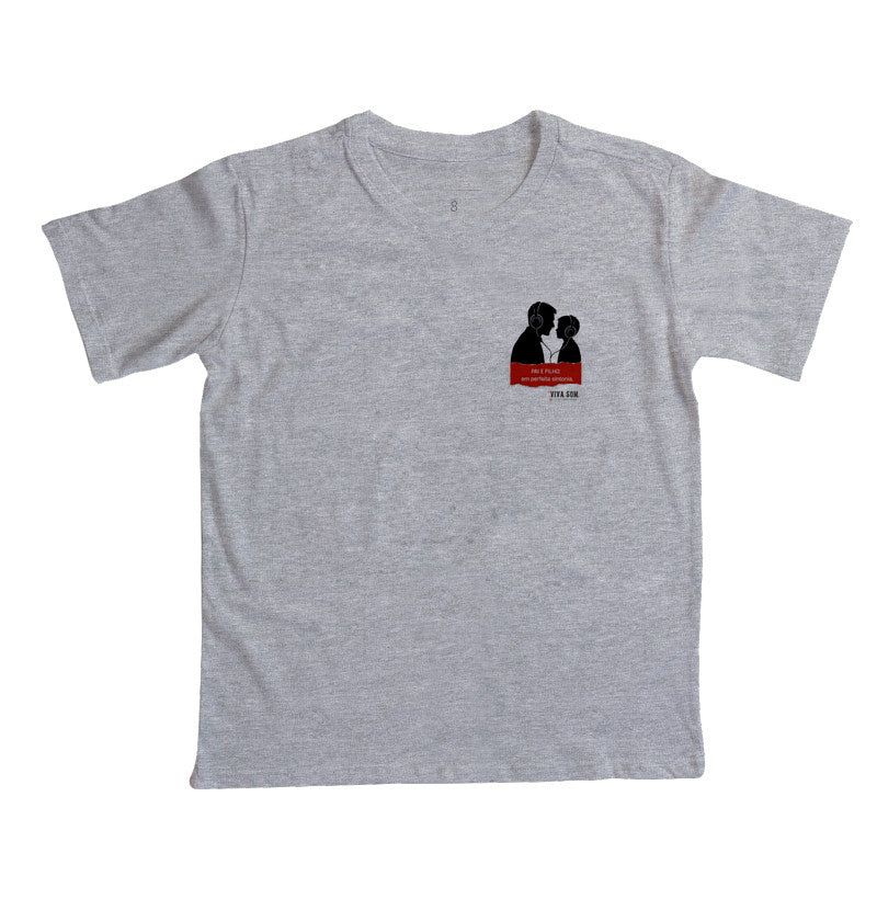 Pai e filho: em perfeita sintonia - Camiseta infantil