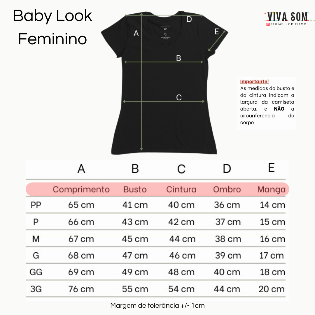 Música no Peito - Camisa Confort Masculina e Feminina 497146