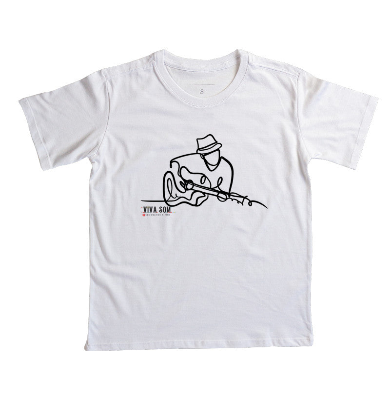Um Violão - Camiseta Infantil