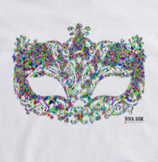 Máscara de Baile - Camiseta Infantil Unissex