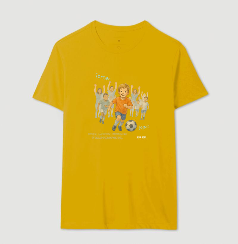 Futebol - Torcer e Jogar - Camiseta Masculina(clássica) Feminina (baby look)