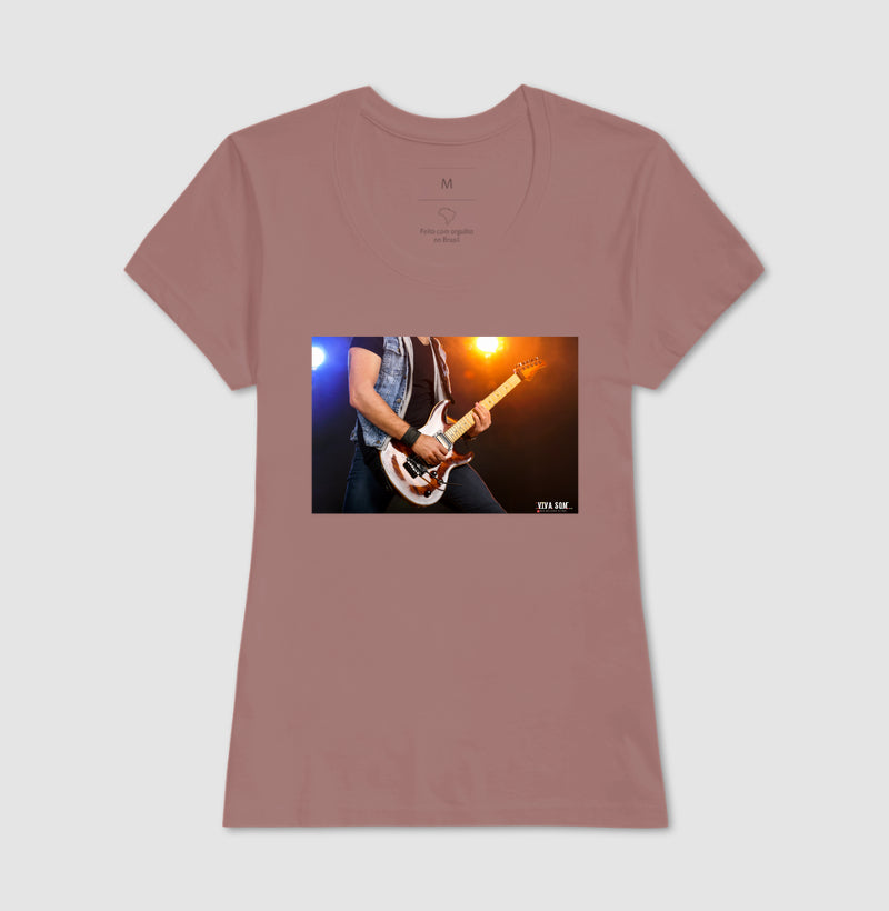 Rock: Tocar Guitarra - Camisa Confort Masculina e feminina