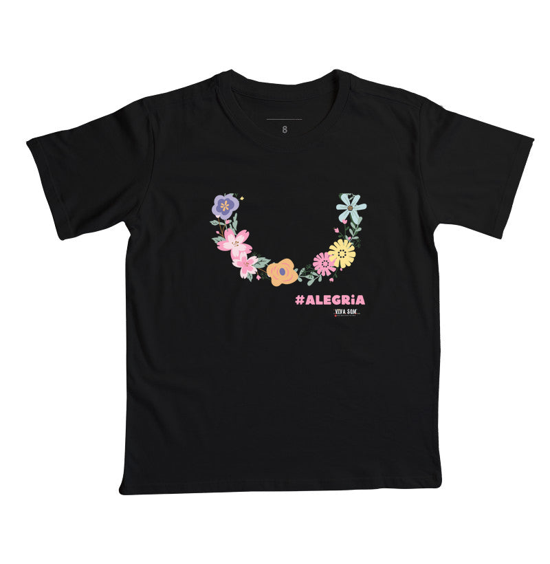 Colar de Flores - Camiseta Infantil Unissex