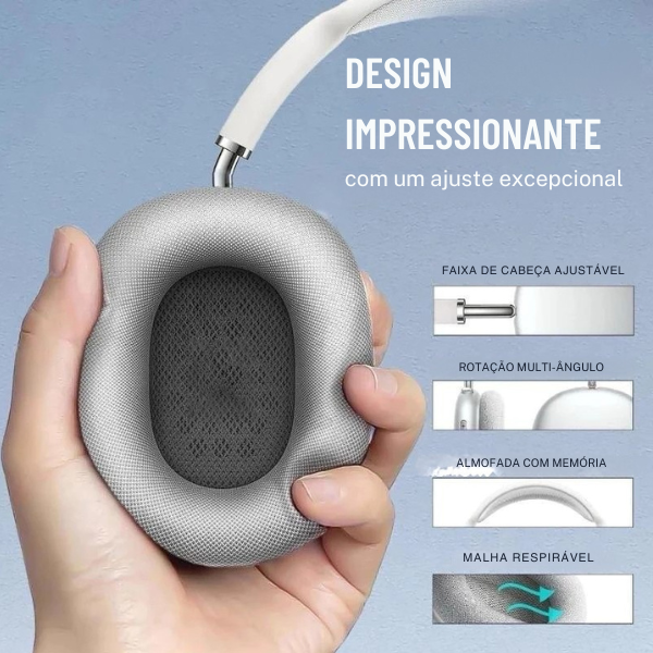 Fone Dudis - sem fio bluetooth com microfone
