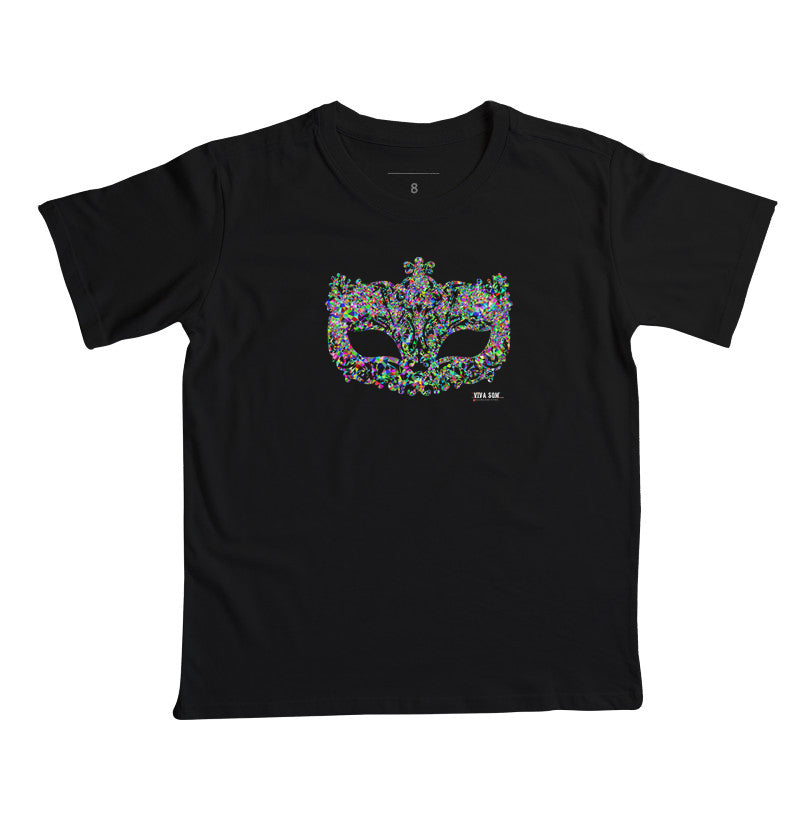 Máscara de Baile - Camiseta Infantil Unissex