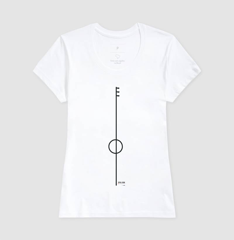 Violão básico - Camiseta e Baby Look Confort M e F