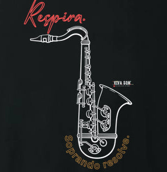 Sax: Soprar resolve - Camiseta ou Baby Look Confort
