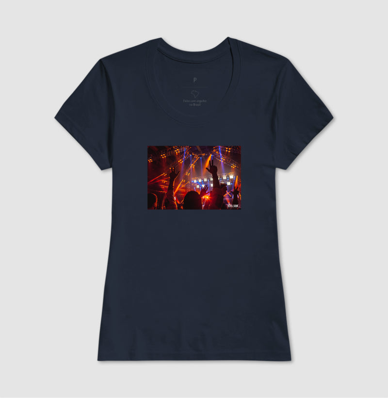 Rock: Show com Energia - Camisa Confort Masculina e Feminia