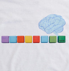 O pensamento colorido - Camiseta infantil