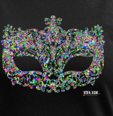 Máscara de Baile - Camiseta Confort Feminina e Masculina