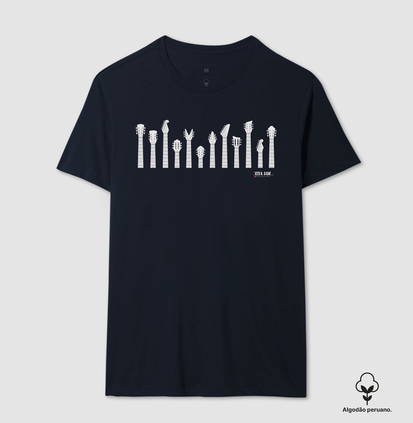 Rock: O Poder da Haste Sofisticada - Camiseta Algodão Peruano Masculina e Feminina