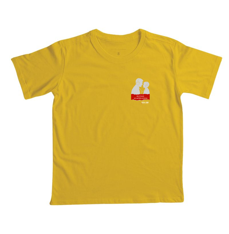 Pai e filho: em perfeita sintonia - Camiseta infantil
