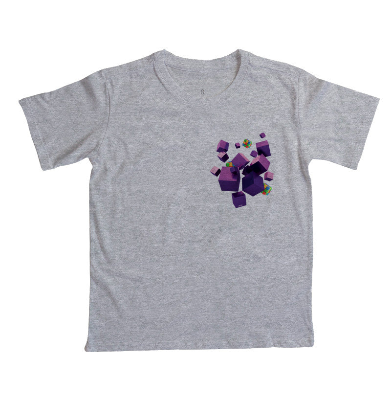 Os Cubos - Camiseta Infantil