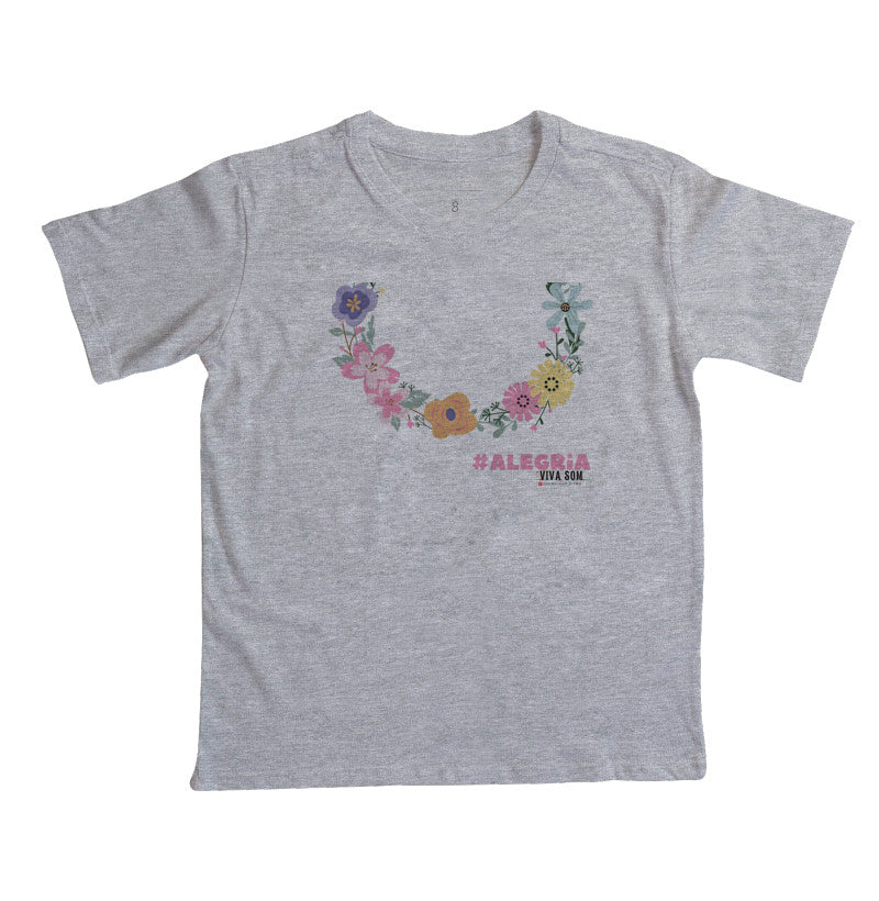 Colar de Flores - Camiseta Infantil Unissex