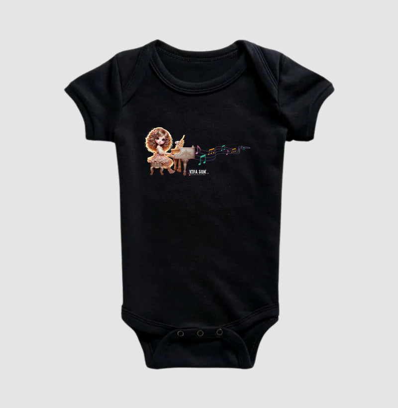 Boneca Pianista - Body Baby