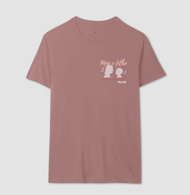Mãe e Filho: O dueto - Lateral - Camiseta e Baby Look Confort M e F