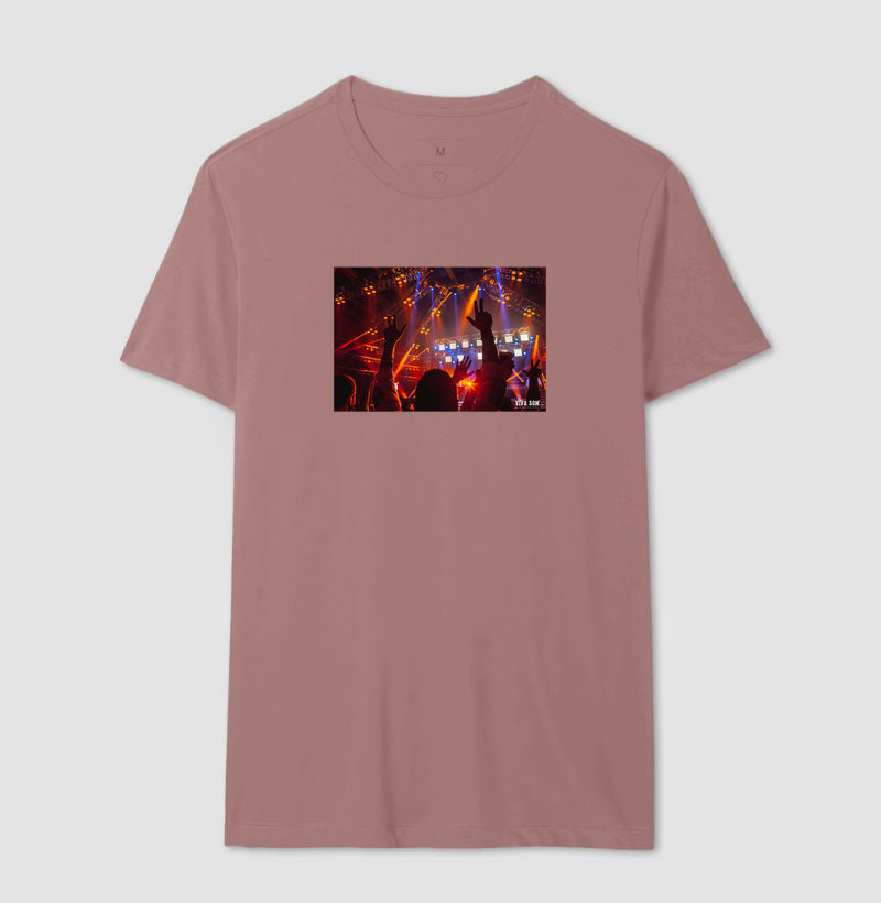 Rock: Show com Energia - Camisa Confort Masculina e Feminia 497146