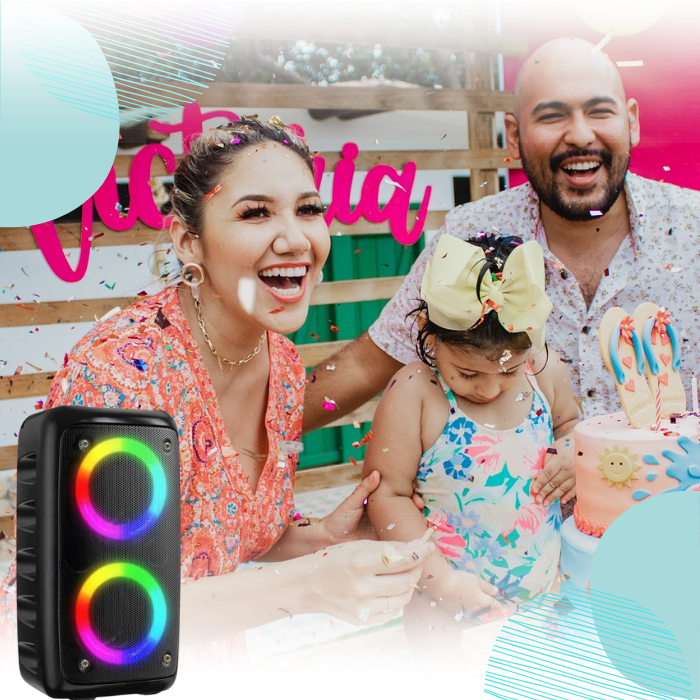 Caixa de Som Harmonia - Buetooth/USB/Rádio Viva Som