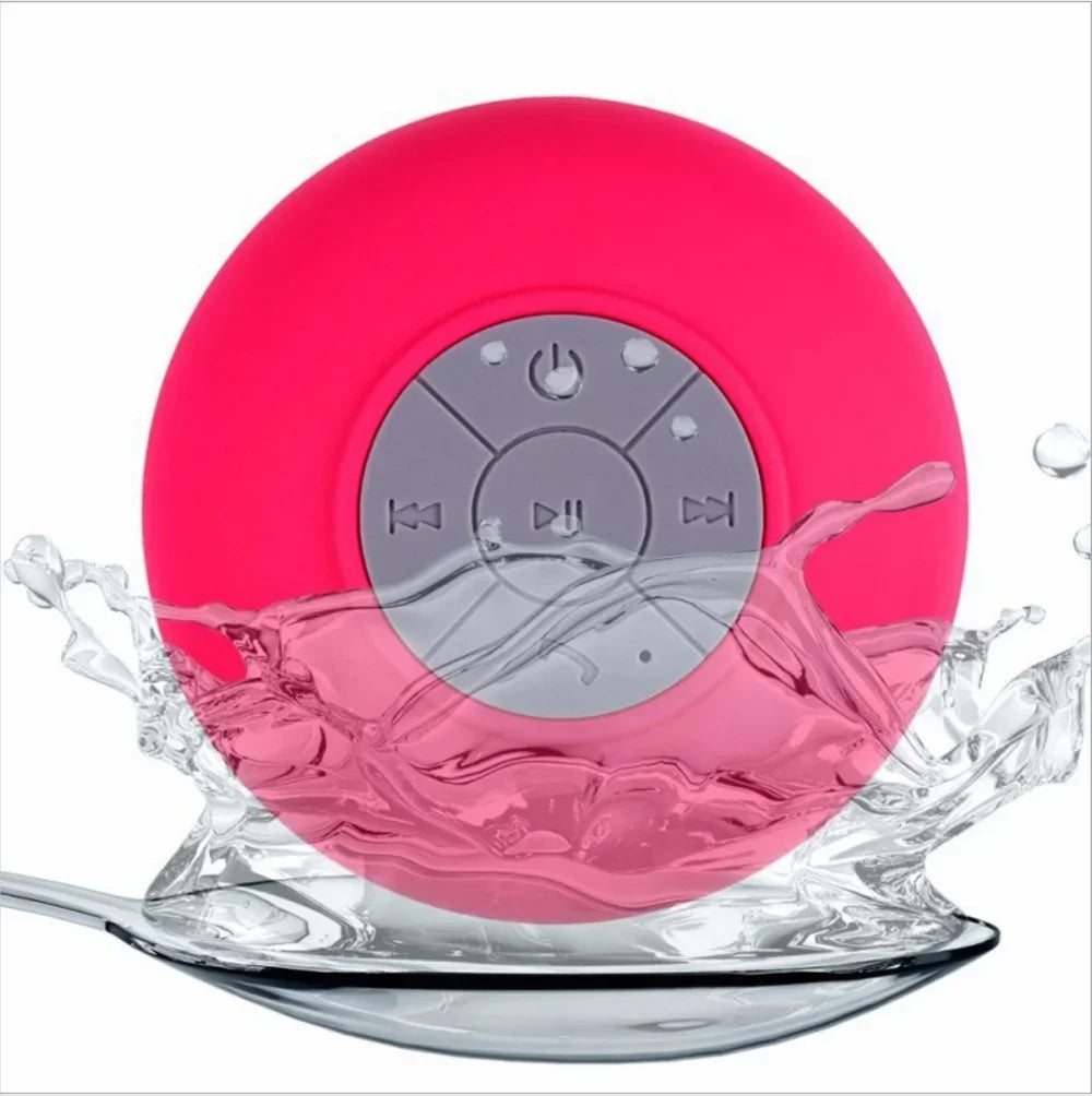 Caixa de Som Bluetooth Portátil AQUABOOM Ventosa à Prova d’Água