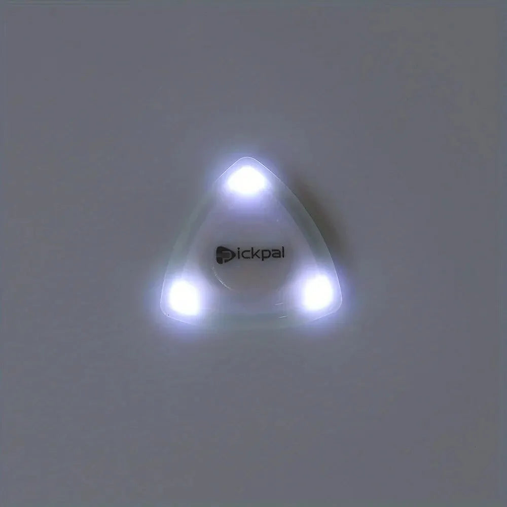 Palheta LED Guitarra STAR – Palheta Iluminada para Instrumentos de Corda