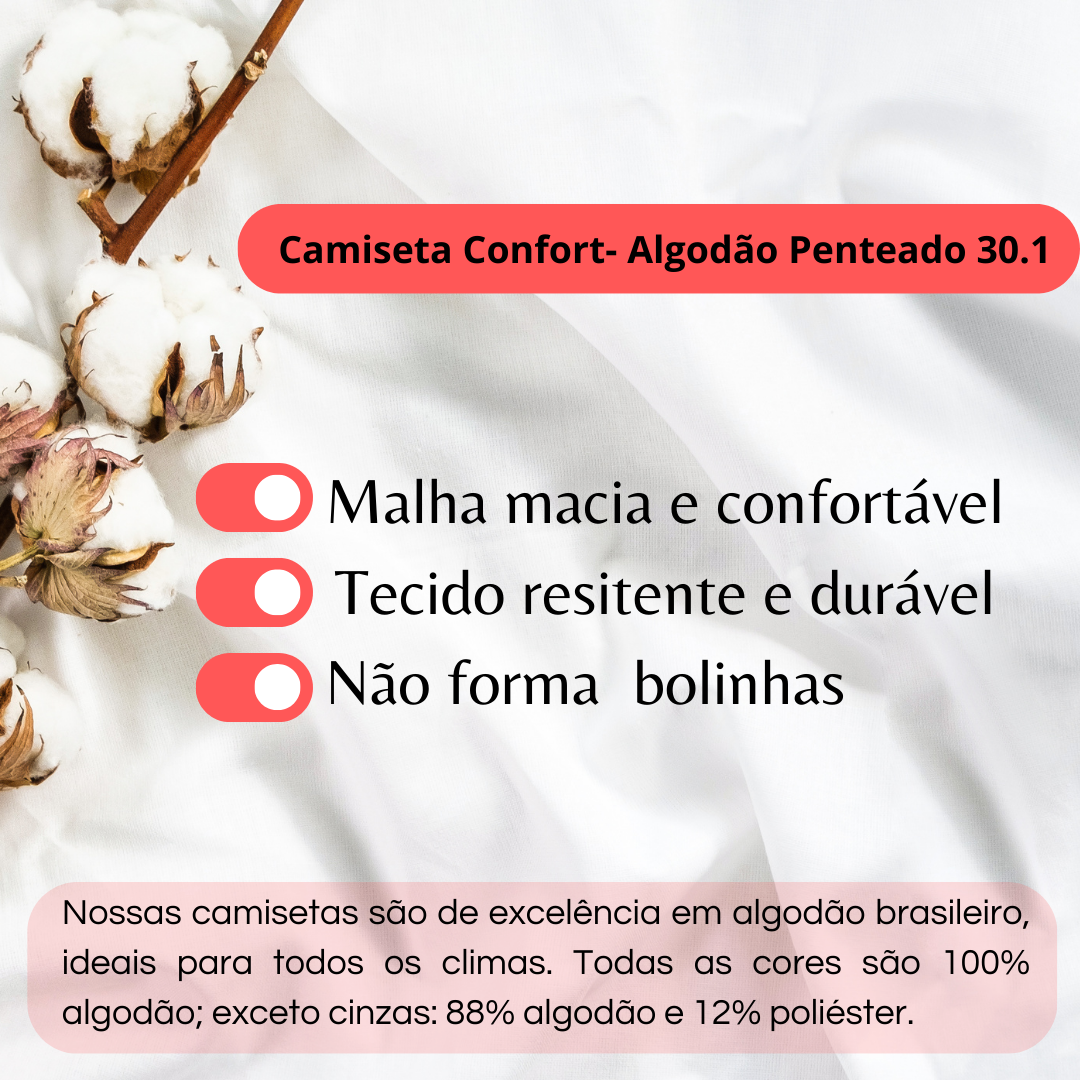 Mãe: Primeira Nota de Amor - Camiseta e Baby Look Confort F e M 497146