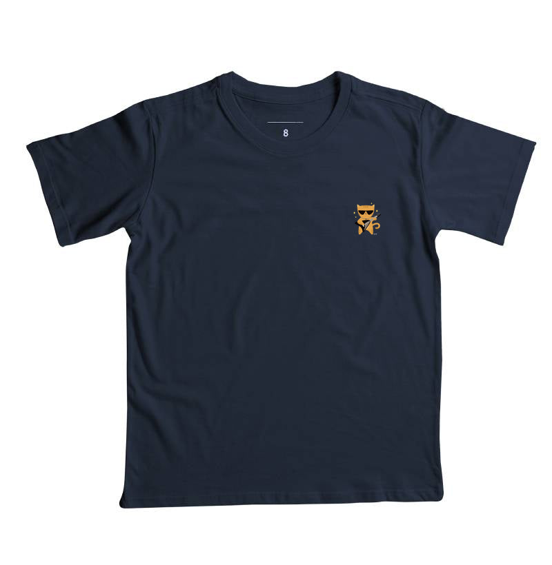 Gato do Rock Mini - Camiseta Infantil