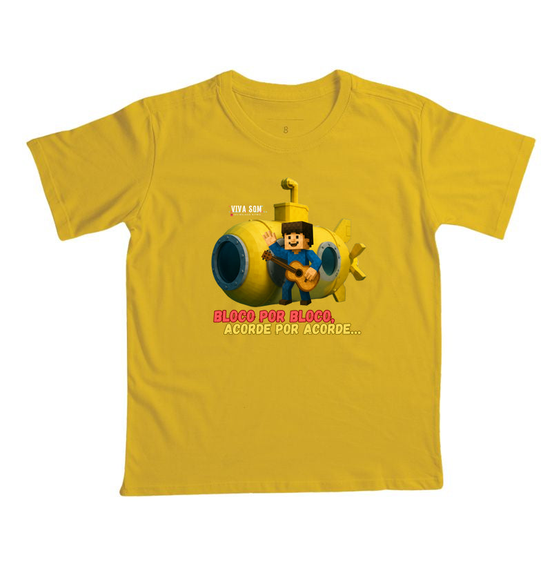 Acorde por acorde no pixel - Camiseta infantil