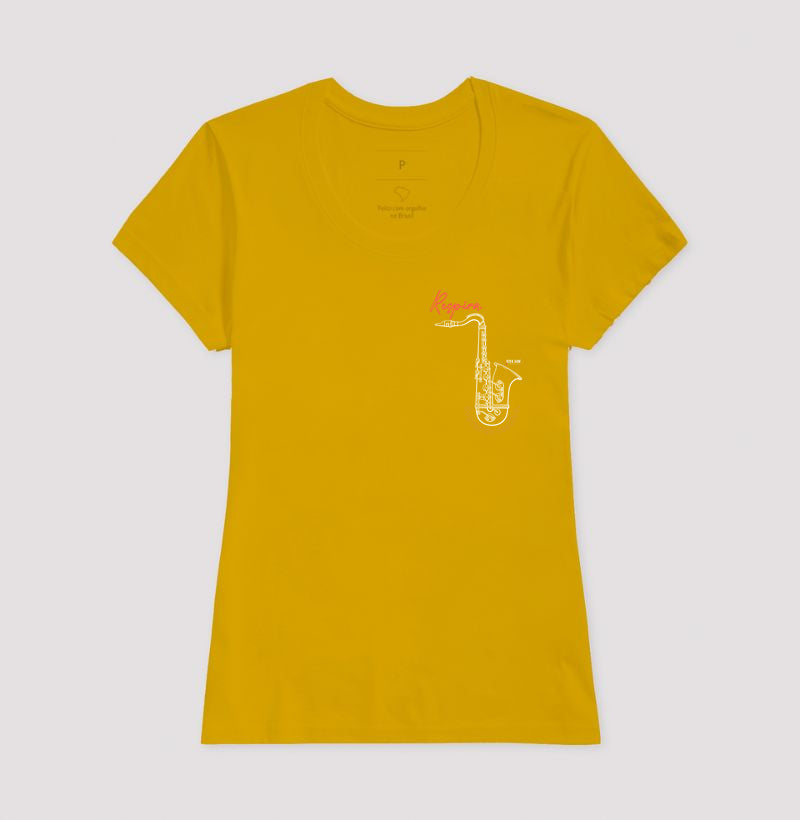 Sax: Soprar resolve (lateral)- Camiseta ou Baby Look Confort
