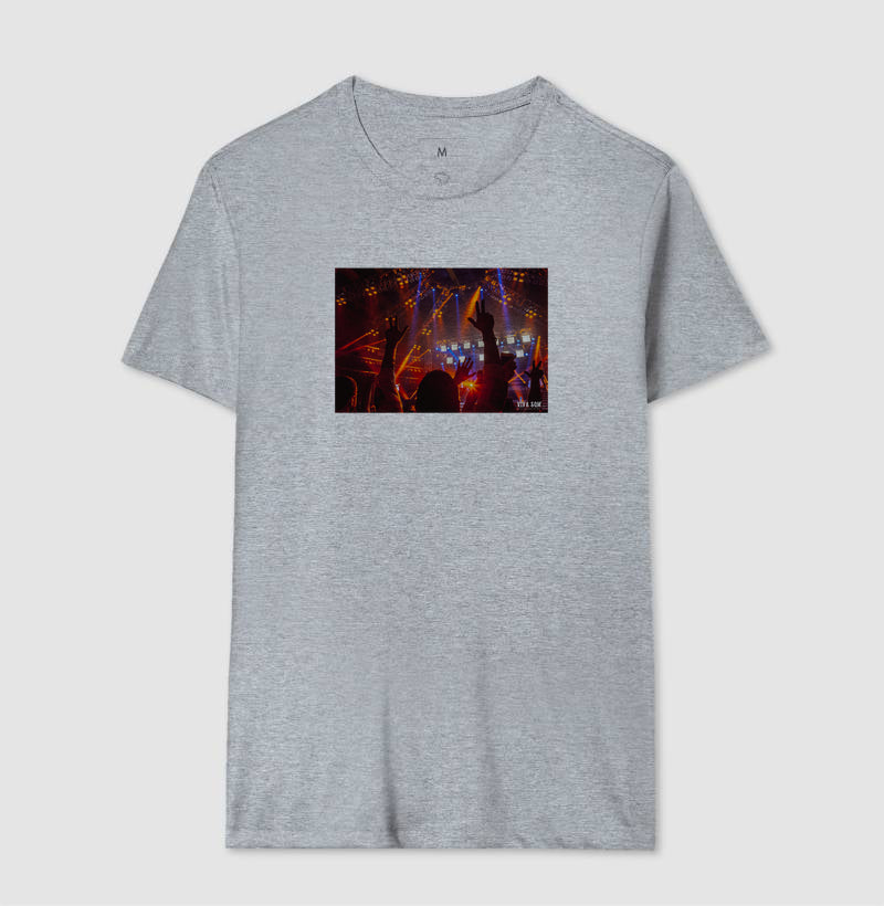 Rock: Show com Energia - Camisa Confort Masculina e Feminia