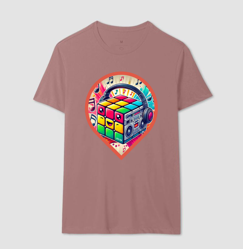 Localização Cubo Mágico - Camiseta Confort Masculina e Feminina
