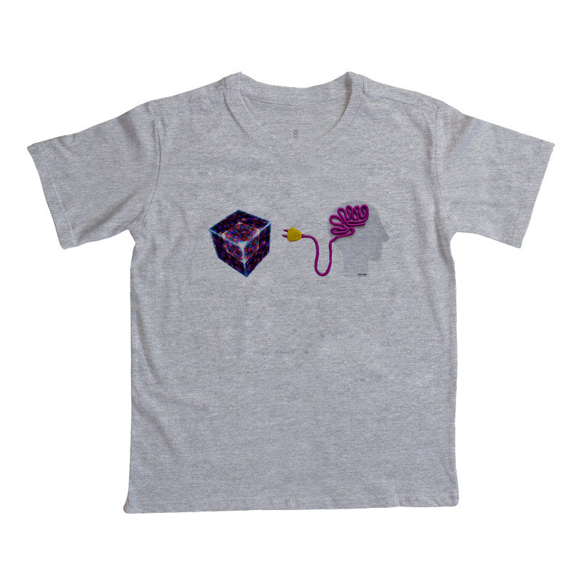 Ligado no cubo mágico - Camiseta infantil