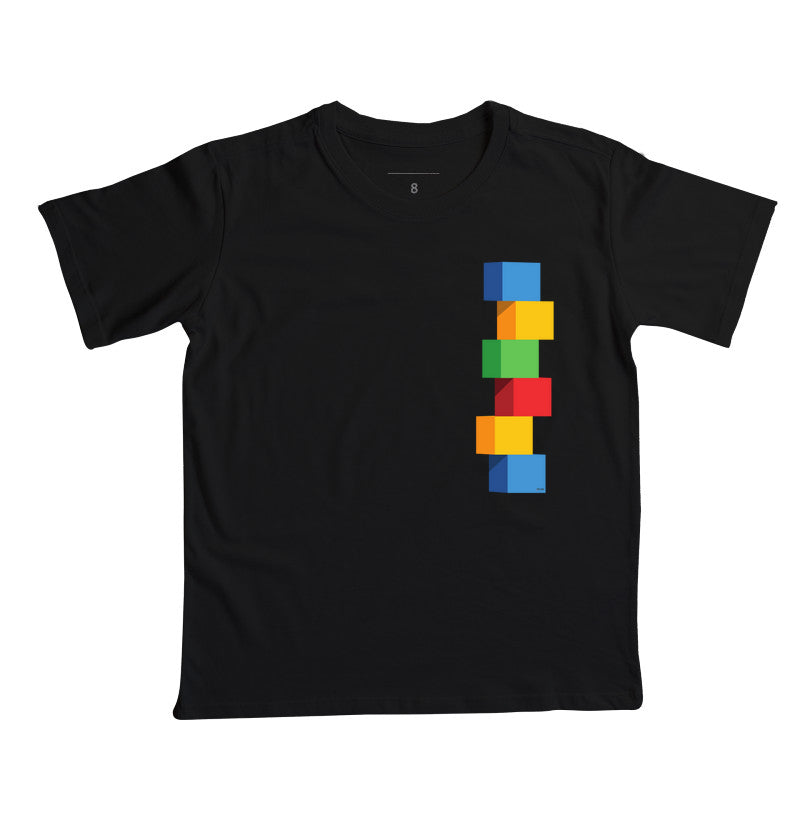 A torre de cubos - Camiseta infantil