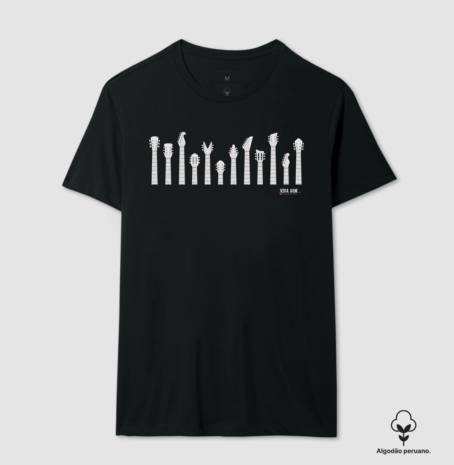 Rock: O Poder da Haste Sofisticada - Camiseta Algodão Peruano Masculina e Feminina