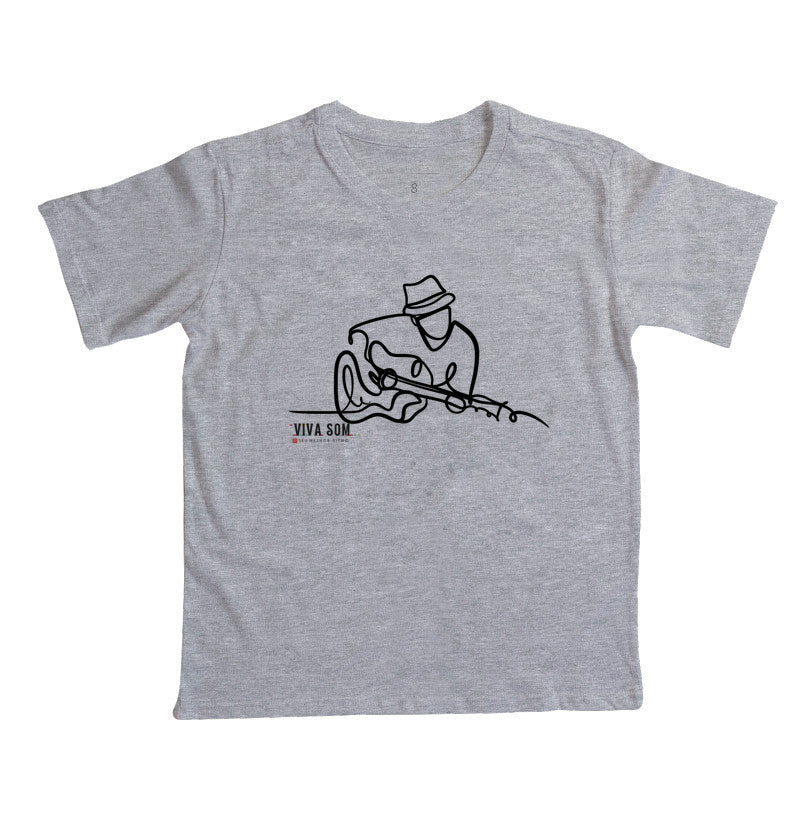 Um Violão - Camiseta Infantil