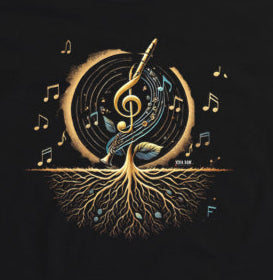 Semente Musical - Camiseta Infantil Unissex