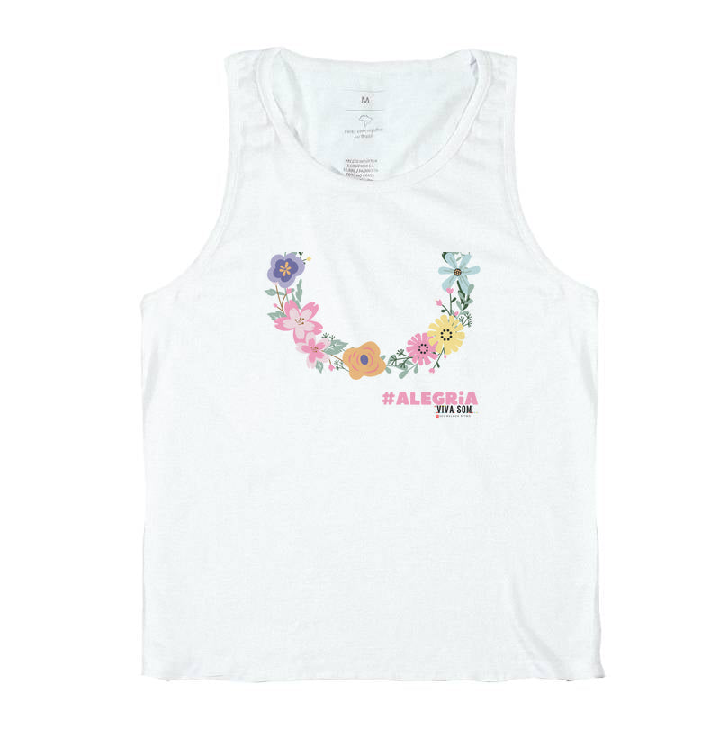 Colar de Flores - Regata Unissex