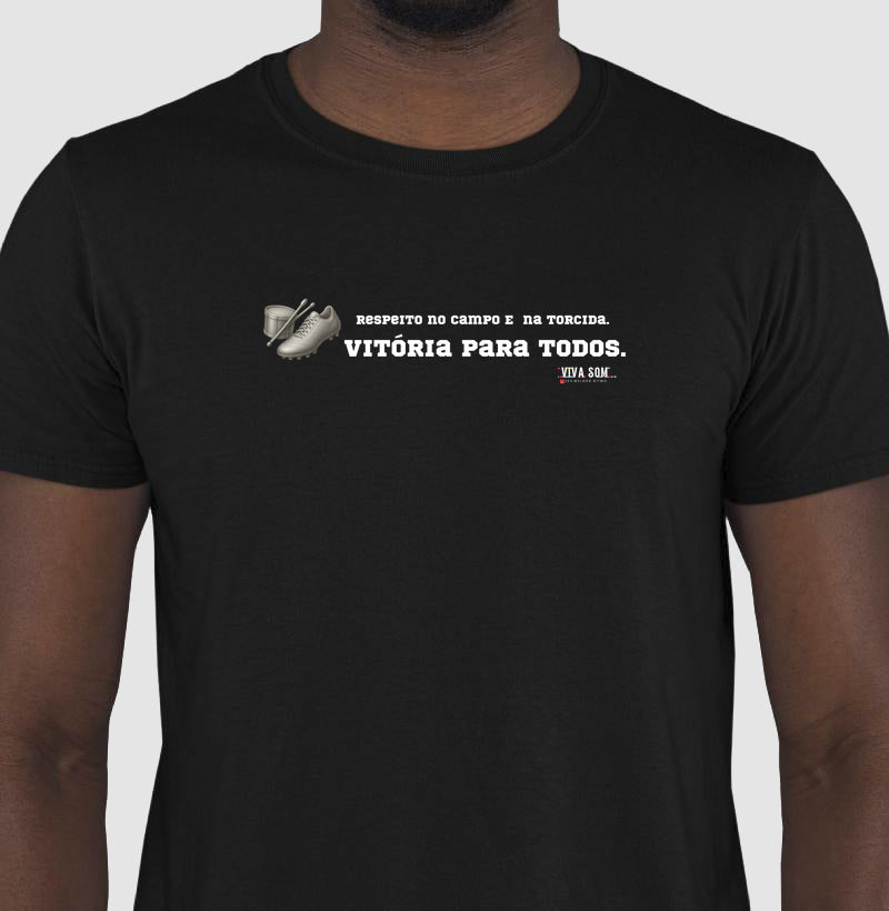 Futebol - Vitória para todos - Camiseta Masculina(clássica) Feminina (baby look)