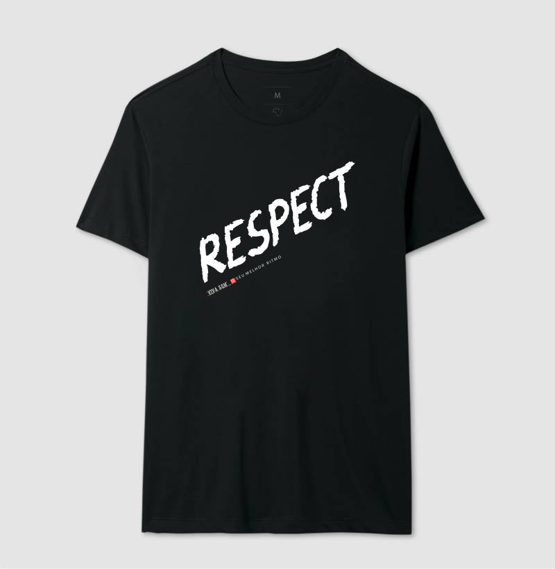 Respect Inspiração- Camiseta Masculina e Feminina Confort